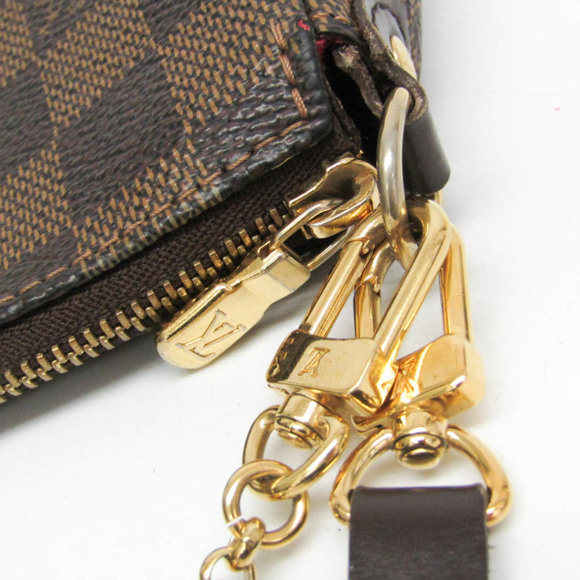 LOUIS VUITTON Authentic Brown Damier Shoulder Bag - Picture 9 of 12